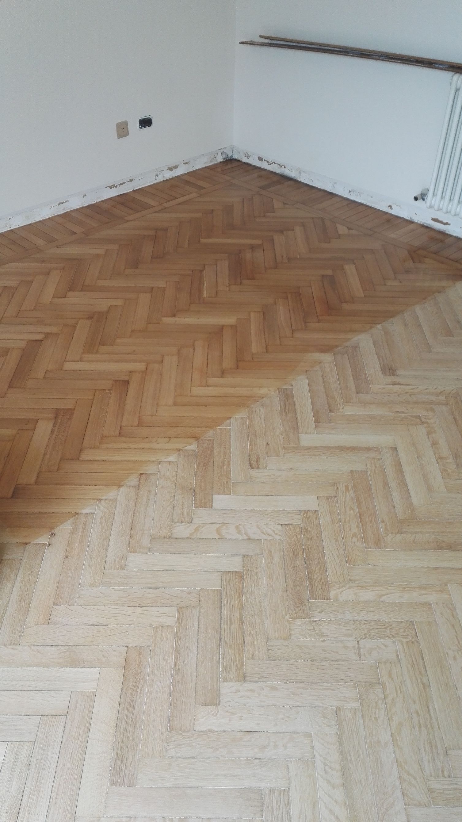 Posa in opera parquet