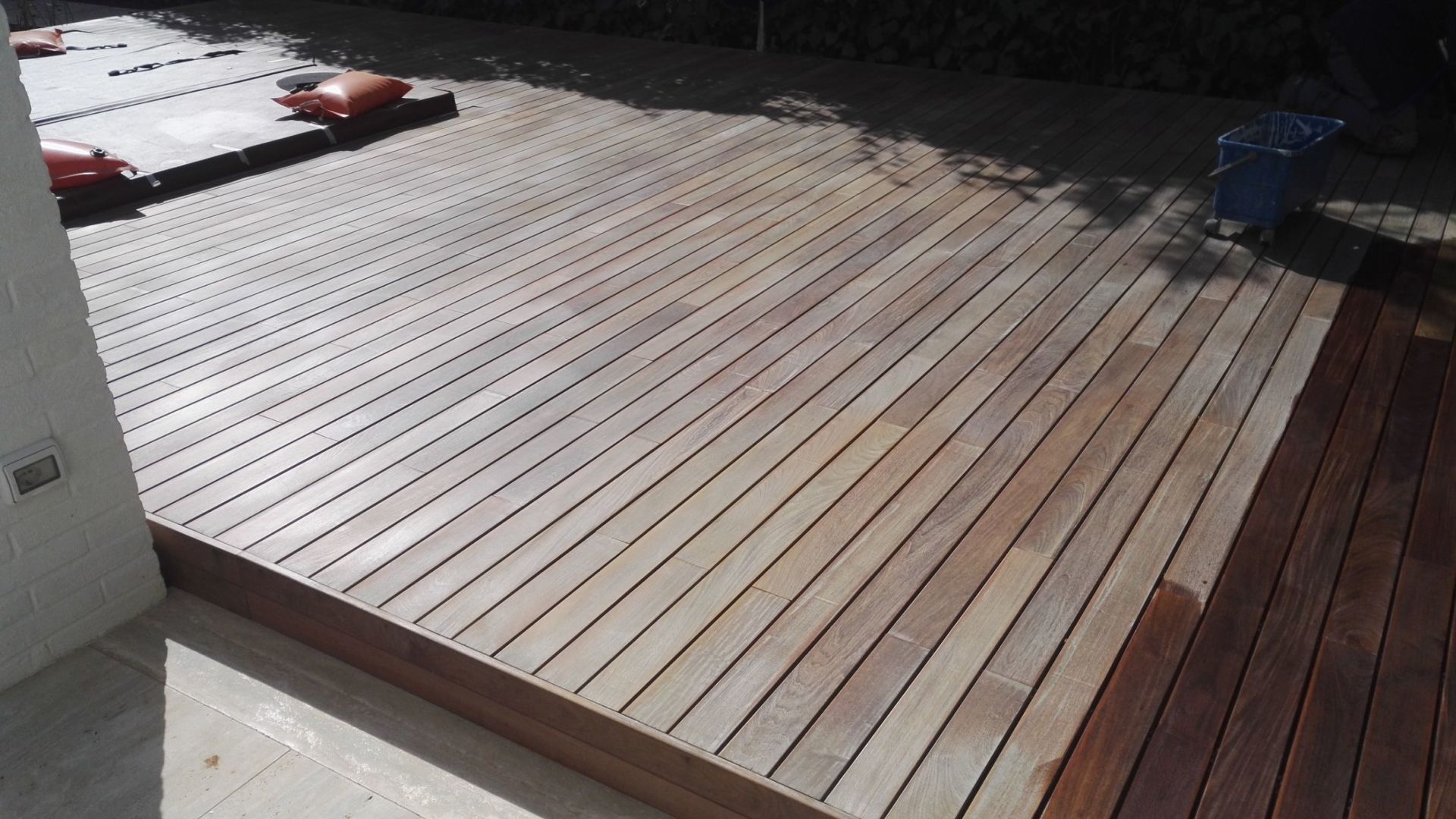 Pavimento in legno per esterni