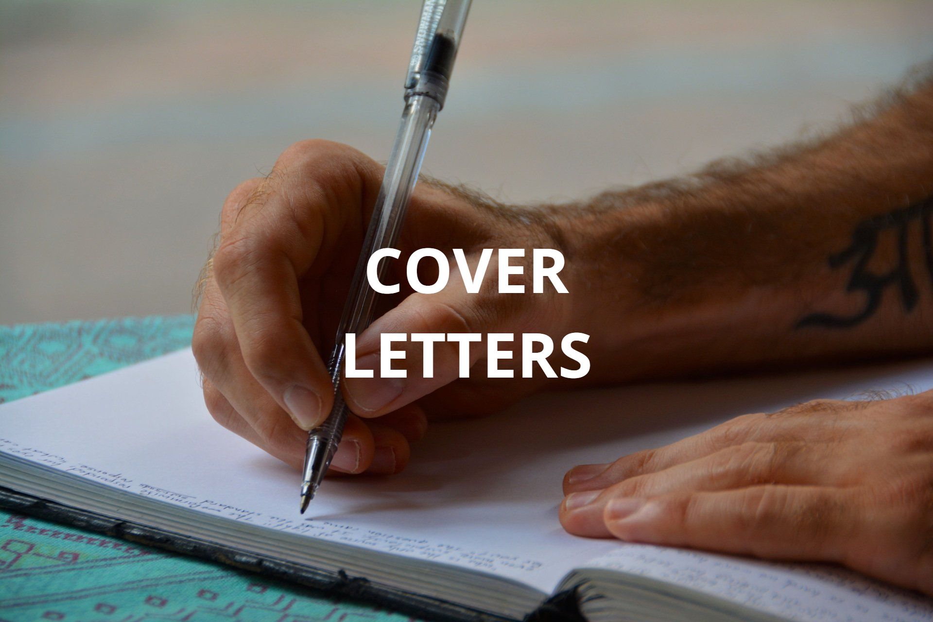 Cover letters for your CV