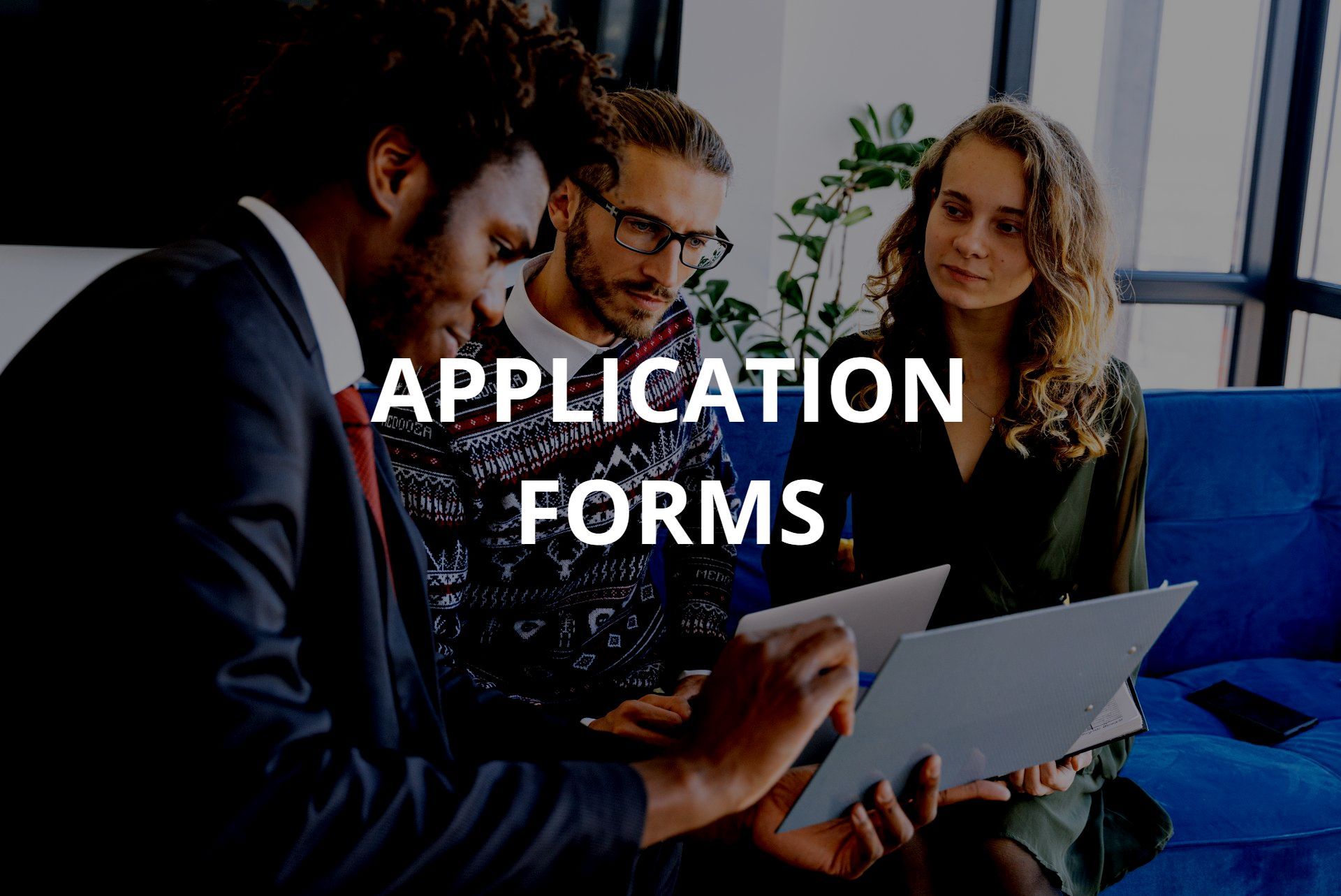 application forms and cvs