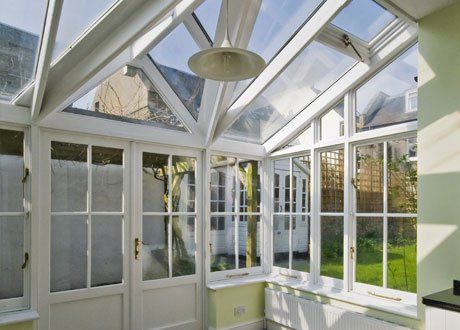 double glazing in conservatory