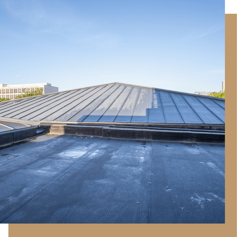 tools on roof