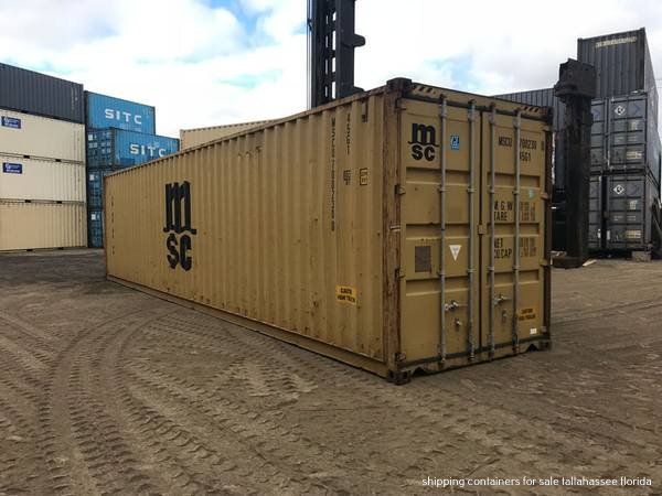 shipping containers for sale tallahassee florida