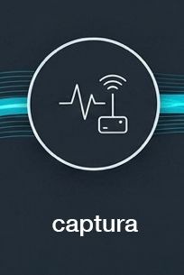 Icono de sensor y onda en un círculo, con texto “1. Captura: Datos y sensores en tiempo real”.