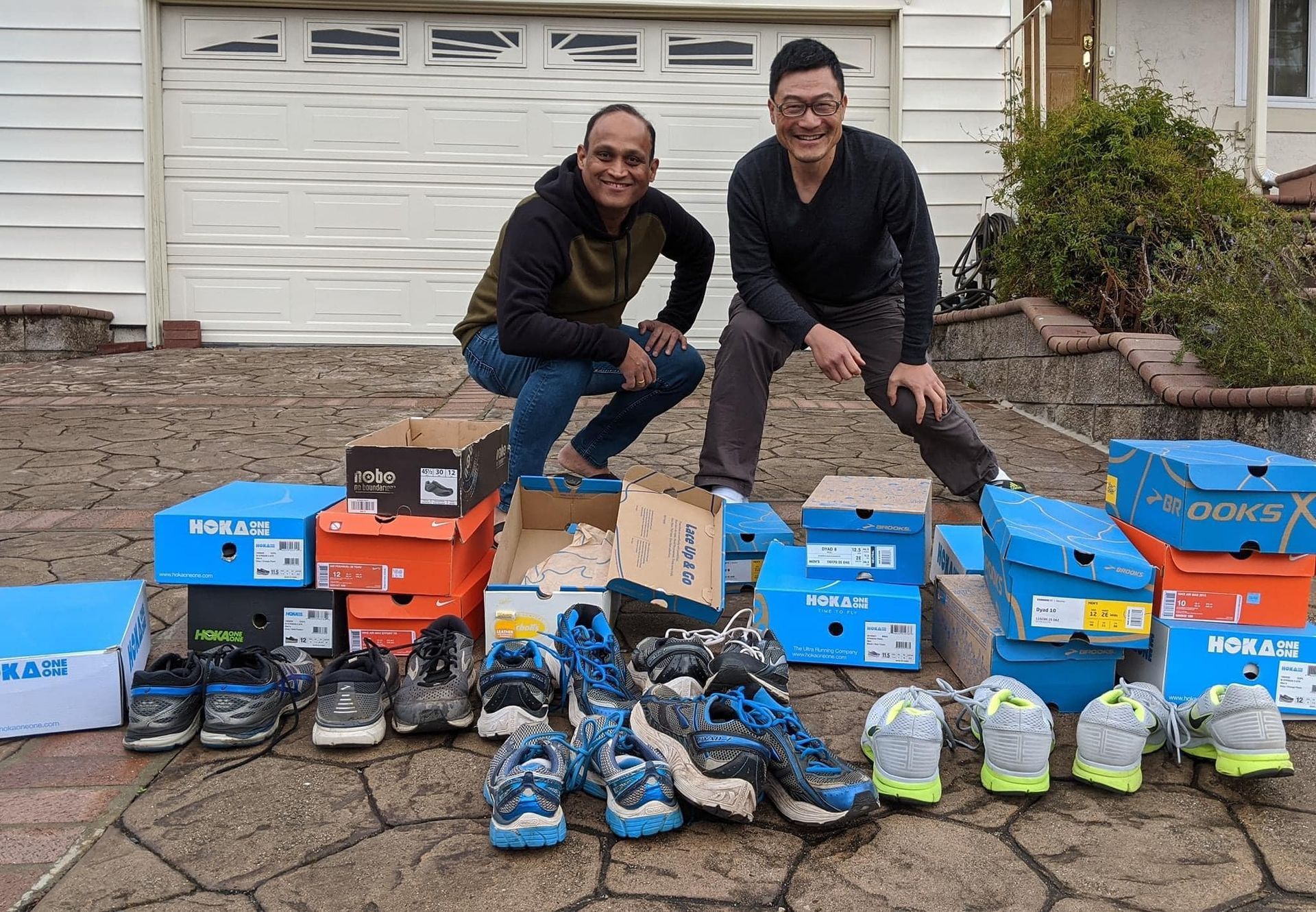 Shoes For Runners donations and runners