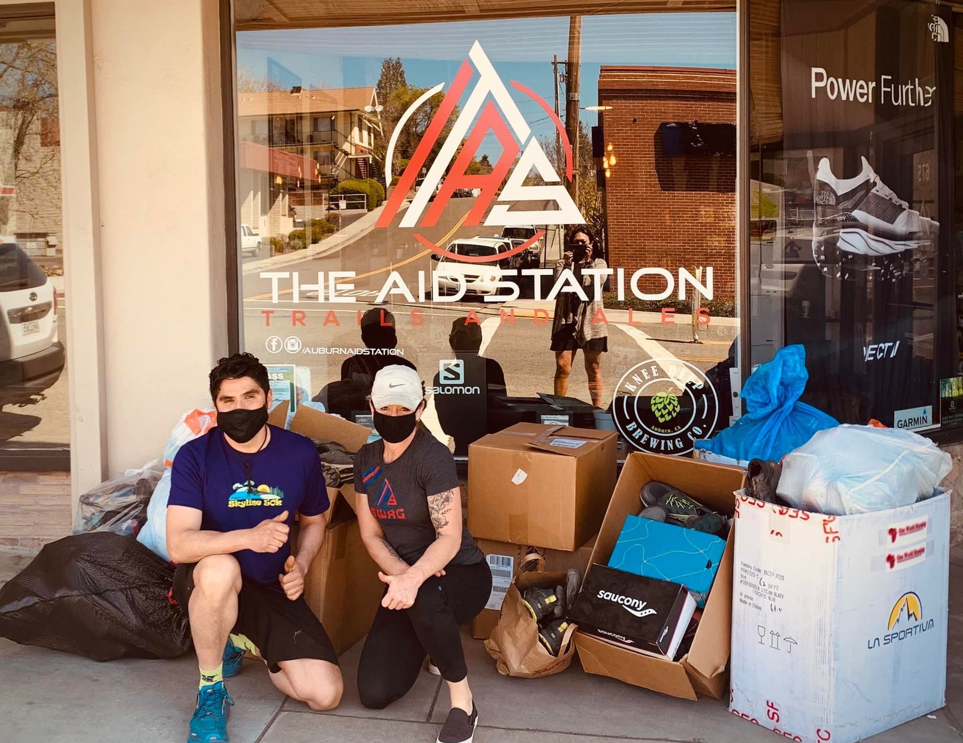 Shoes For Runners donations and runners