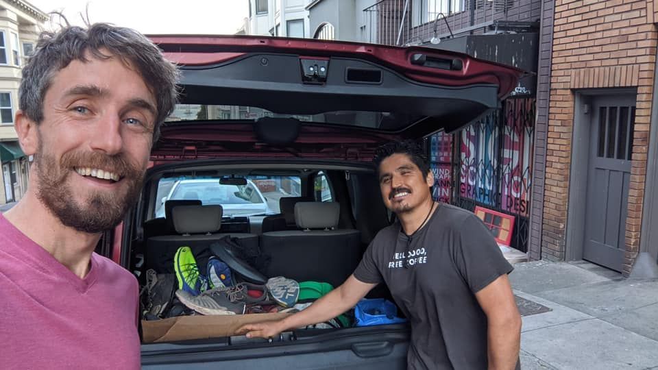 Shoes For Runners donations and runners