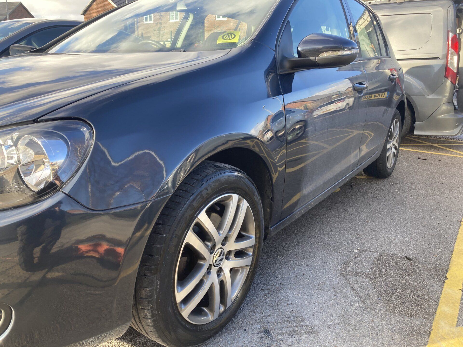 car paintwork restored