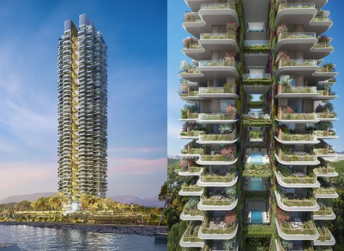 Riviera Tower, Ellinikon Athens — exterior view