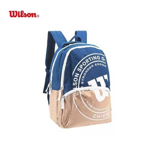 MOCHILA WILSON SPORT 18″ GRIS-VERDE
