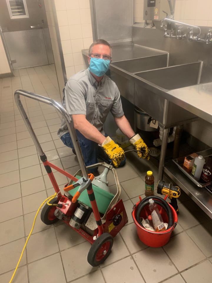 Cleaning of the Clogged Sink - Lincoln, NE - Brian's Holmes Sewer and Drain