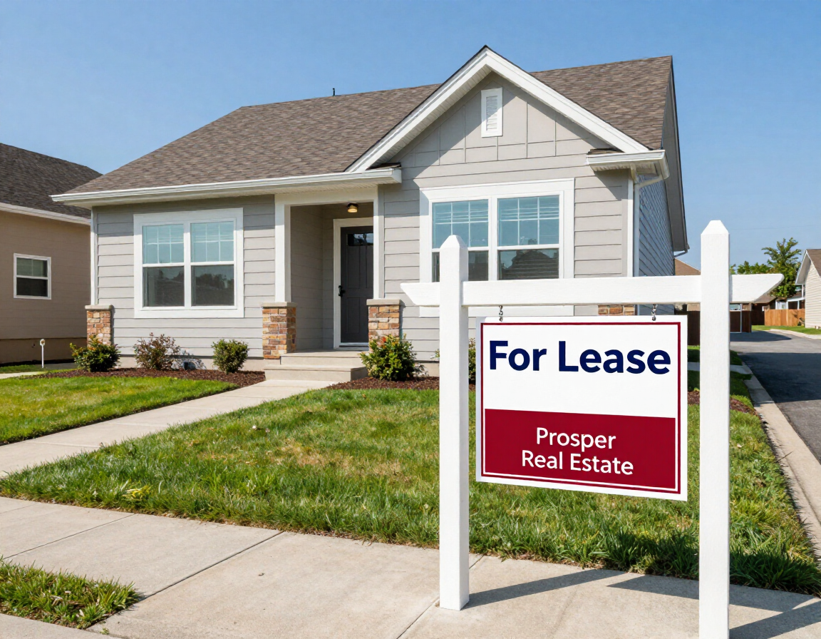 Professionally marketed rental home