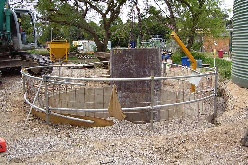 Manhole Form Hire construction