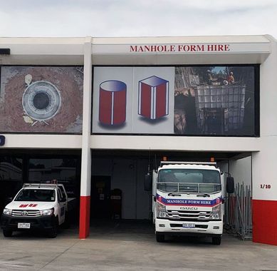 Manhole Form Hire Melbourne premises