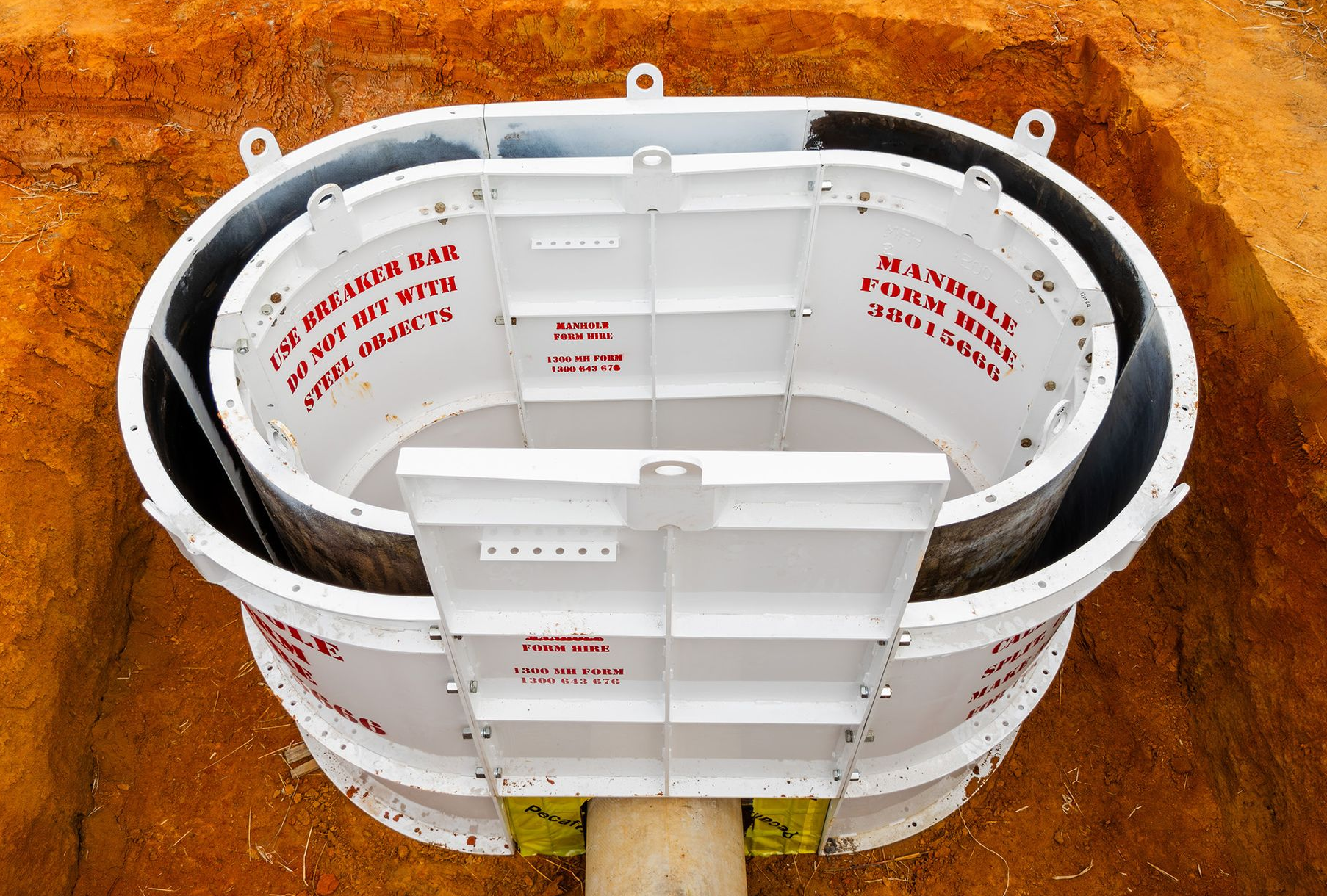 Extension panels used to elongate drum