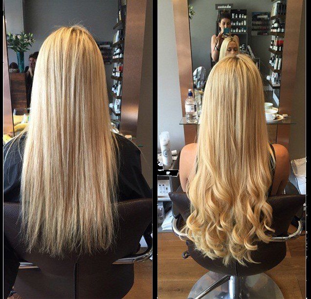 Extension lisce lunghe e con punte mosse