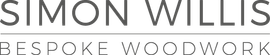 A logo for simon willis bespoke woodwork