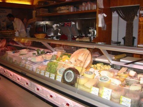 reparto gastronomia di negozio