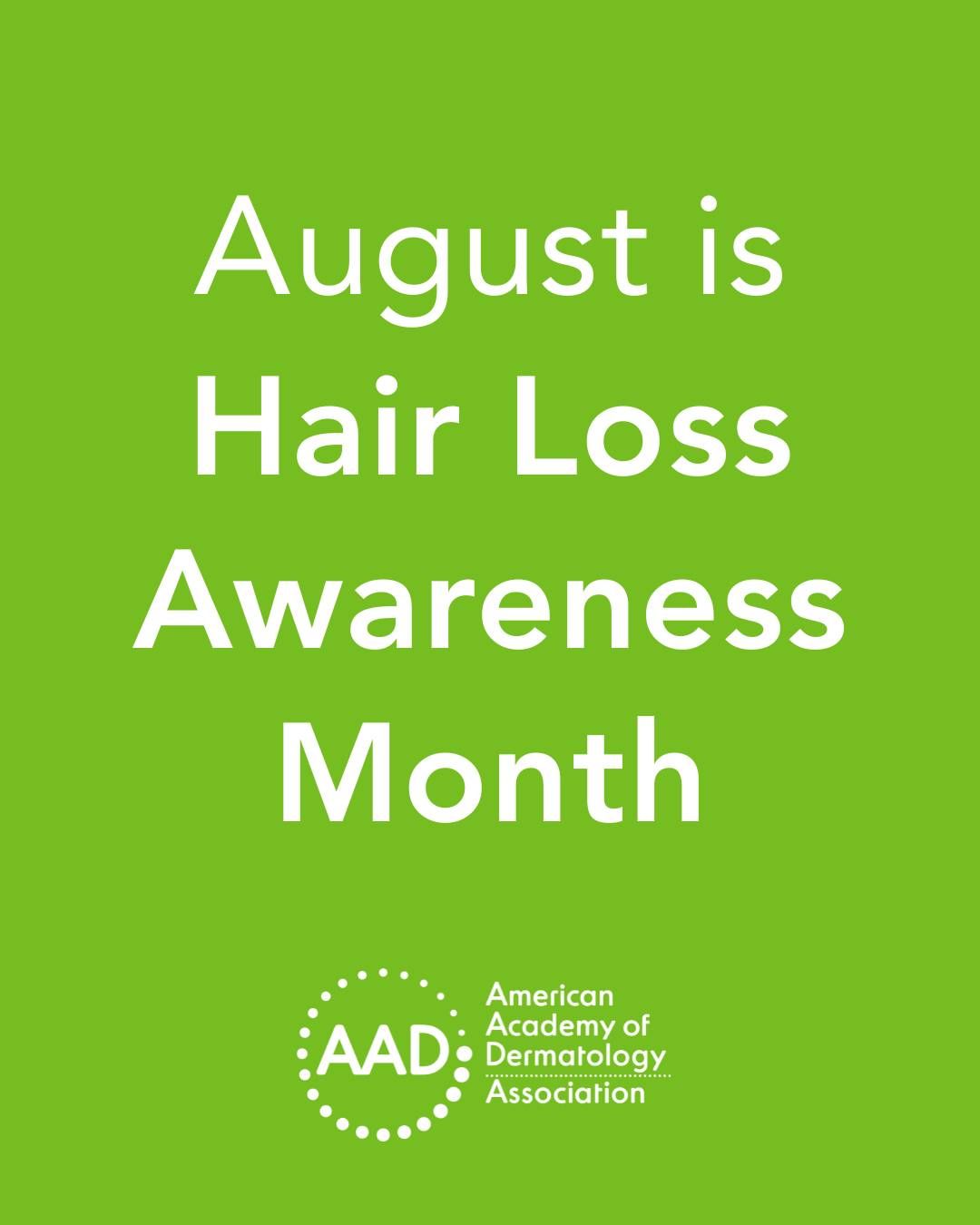 Augustus - Hair Loss Awareness Month bij Haarinzicht in de Vitalis Kliniek in Tessenderlo 