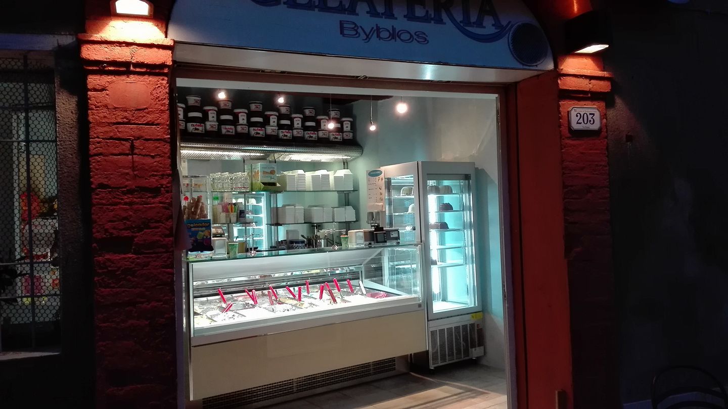 bancone gelateria