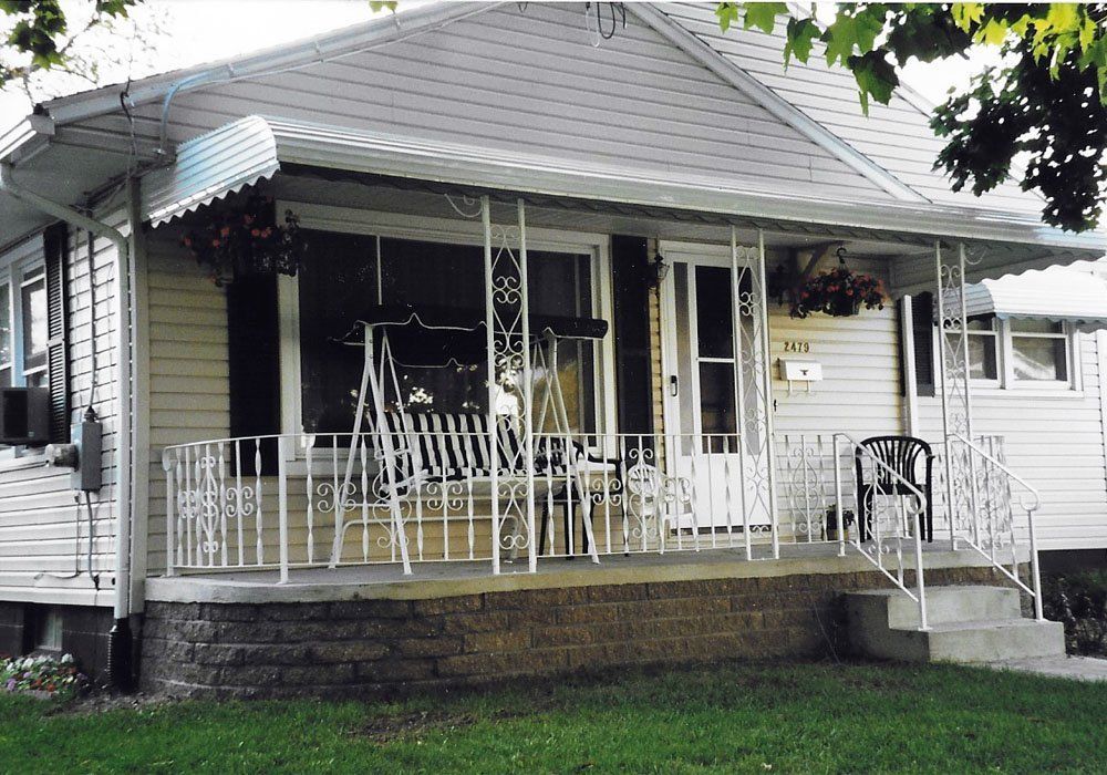 Elevated Patio — Akron, OH — Summit Awning
