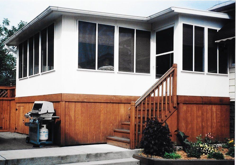 Steel House Roof — Akron, OH — Summit Awning