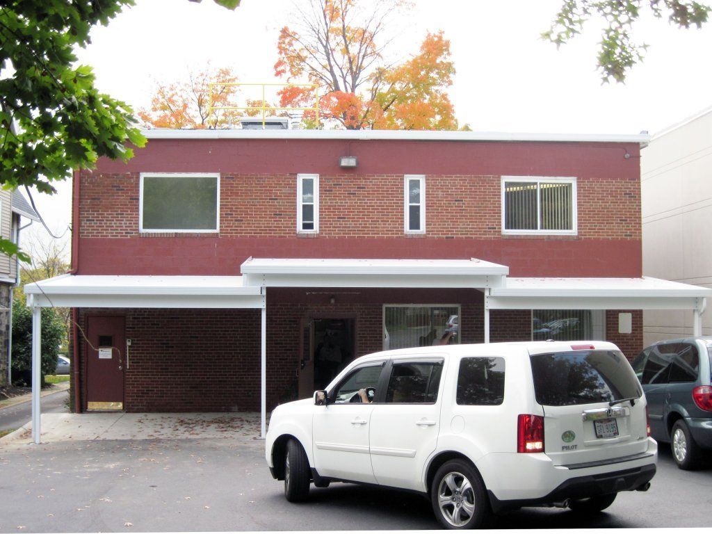 White Patio Roof — Akron, OH — Summit Awning