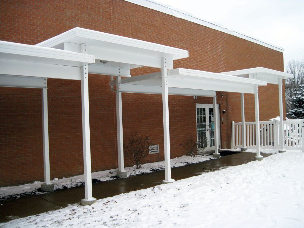 White Metal Roof — Akron, OH — Summit Awning
