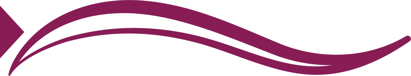 Maroon Curved Divider