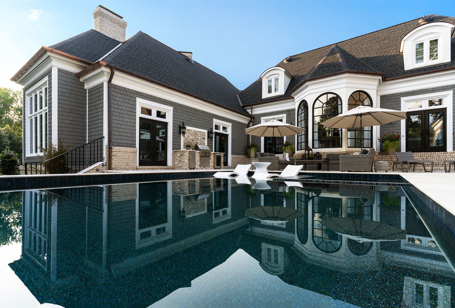 Luxury home with a pool