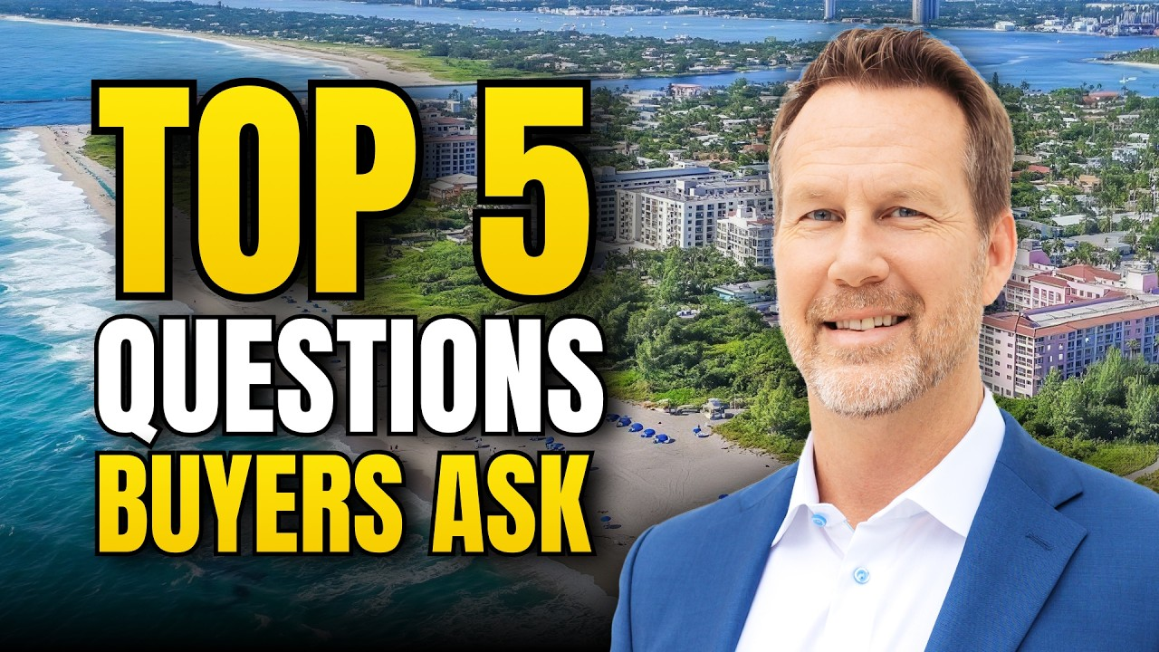 Thumbnail with man in suit and bold text: “TOP 5 QUESTIONS BUYERS ASK”