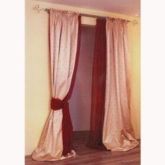 tenda a bastone arricciata