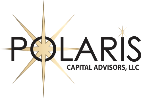 The logo for wayfinder capital has a compass on it.