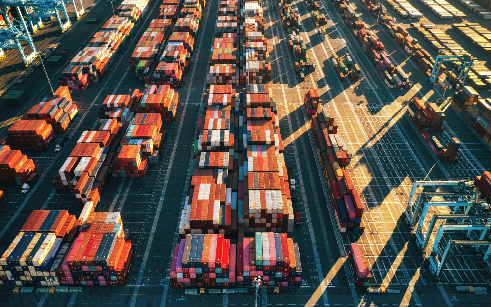 Overhead View of a Cargo Port — Midcoast Financial Planning Group in Tuncurry, NSW