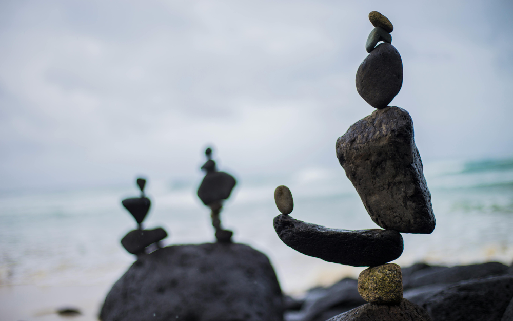Stacked Dark Stones — Midcoast Financial Planning Group in Tuncurry, NSW