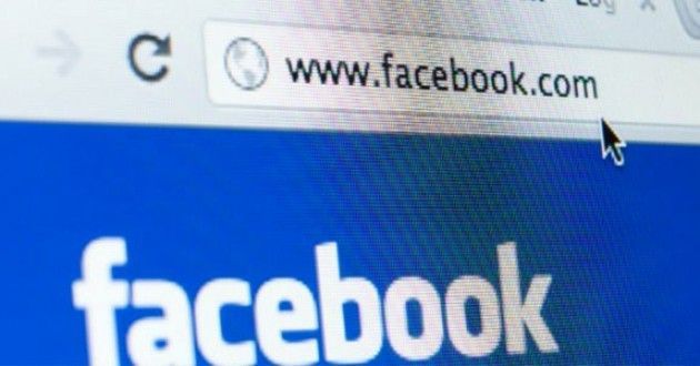 A close up of a facebook page on a computer screen