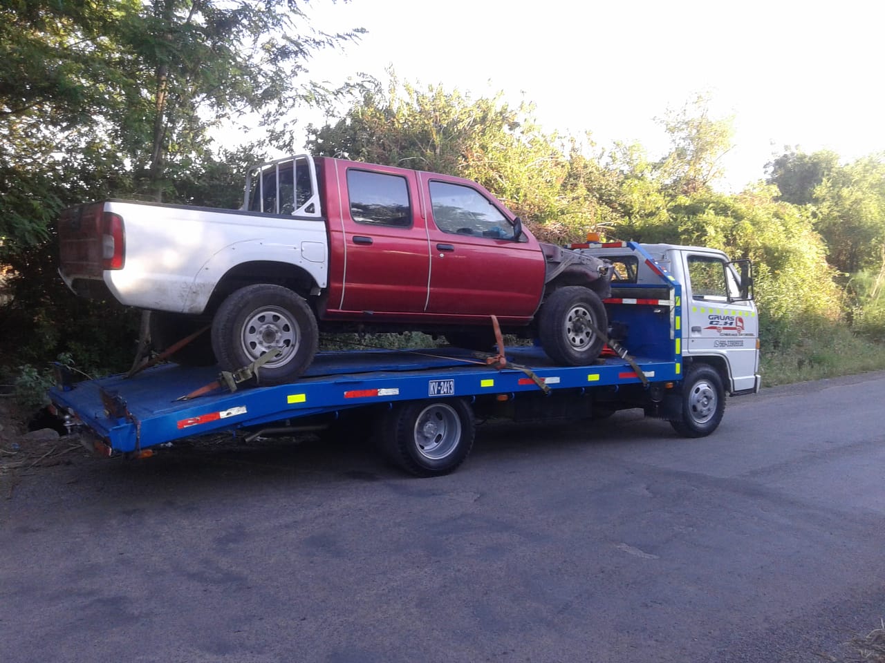 Transporte camilla