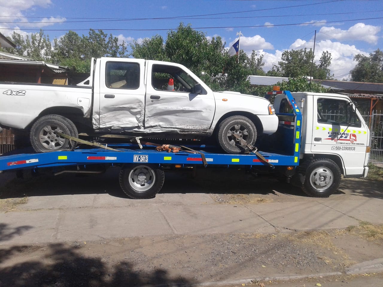 Transporte camilla