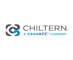The chiltern a covance company logo is on a white background | Intrepid Research