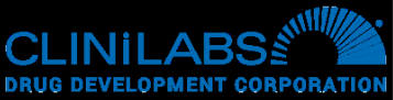 A logo for clinilabs drug development corporation | Intrepid Research