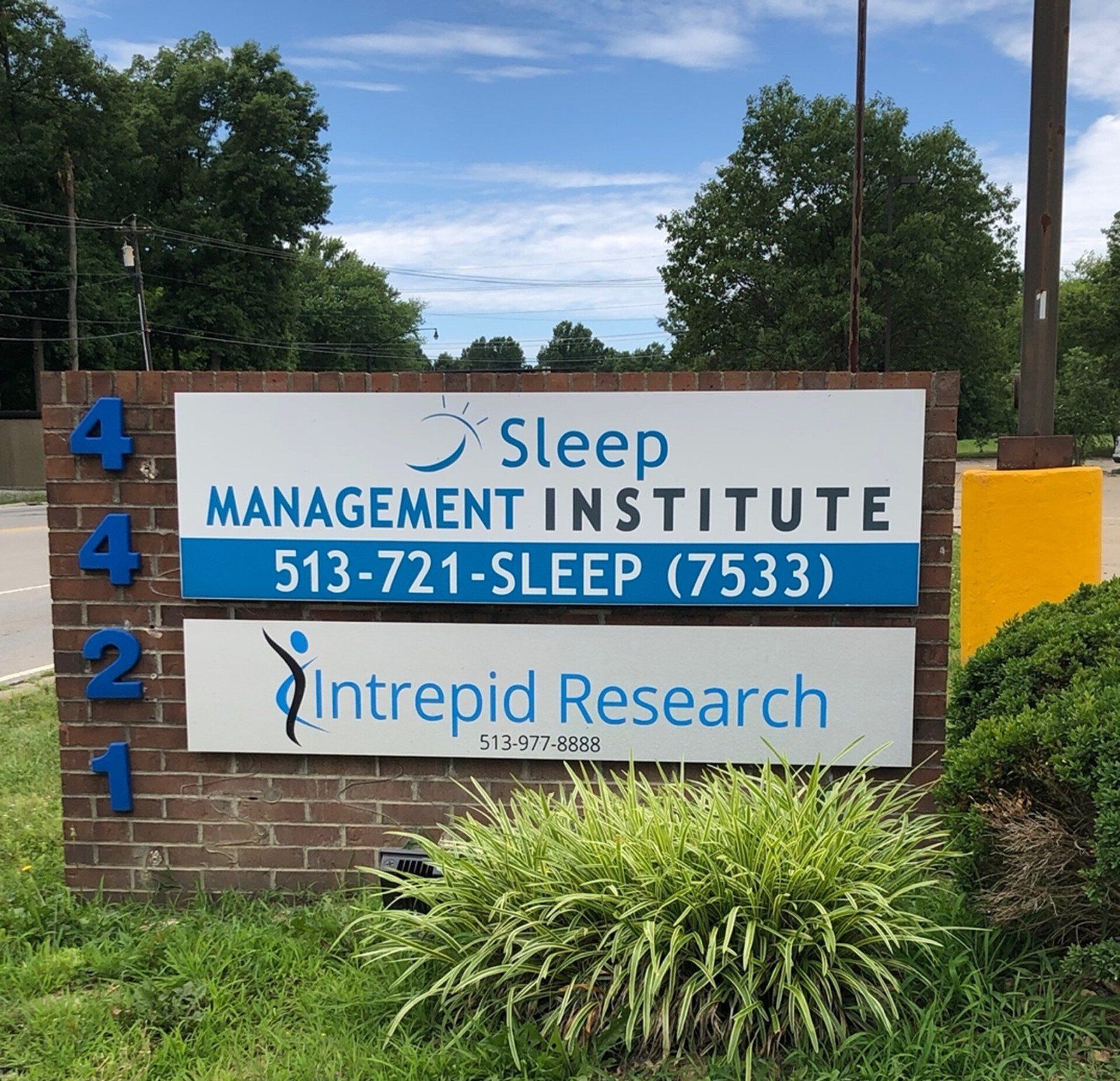 A sign for sleep management institute and intrepid research | Intrepid Research