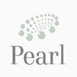 A logo for a company called pearl with a circle of dots on a white background | Intrepid Research