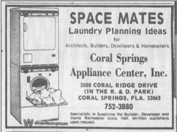 Laundry Planning Ideas  — Coral Springs, FL — Coral Springs Appliance Center Inc