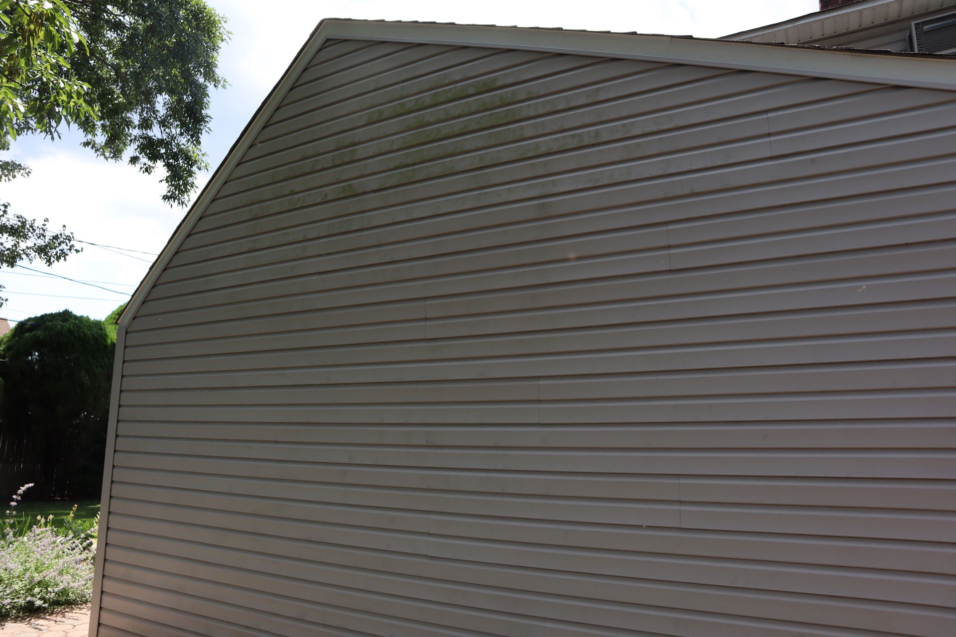 Before power washing