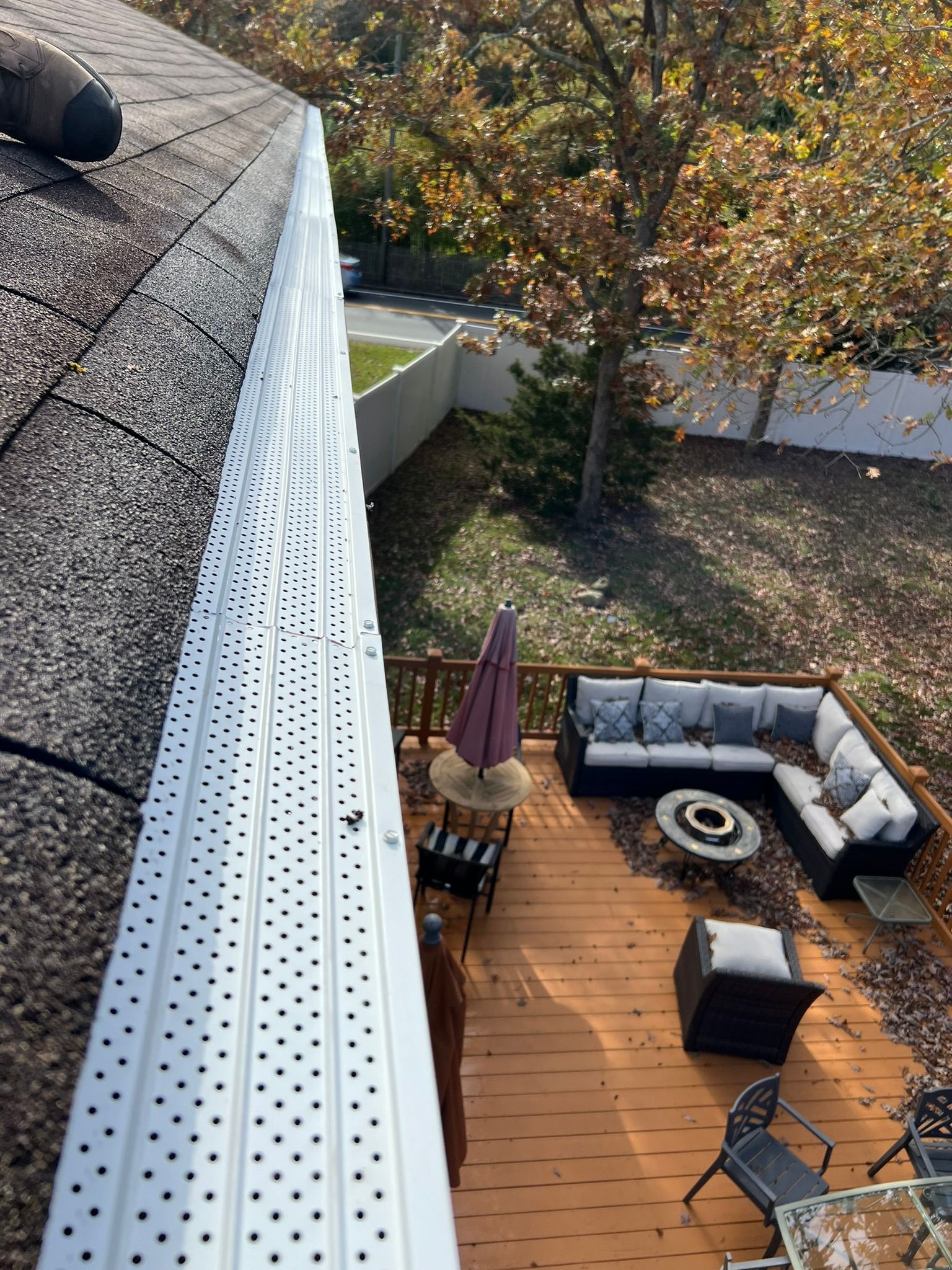 Expert gutter guard installation