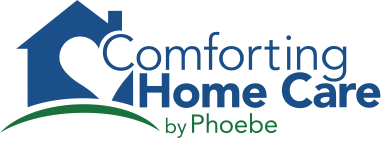 The Comforting Home Care logo is your symbol for the best respite care and home health care for seniors in Berks, Bucks, Lehigh, and Northampton Counties.