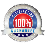 Ask about our 100% satisfaction guarantee