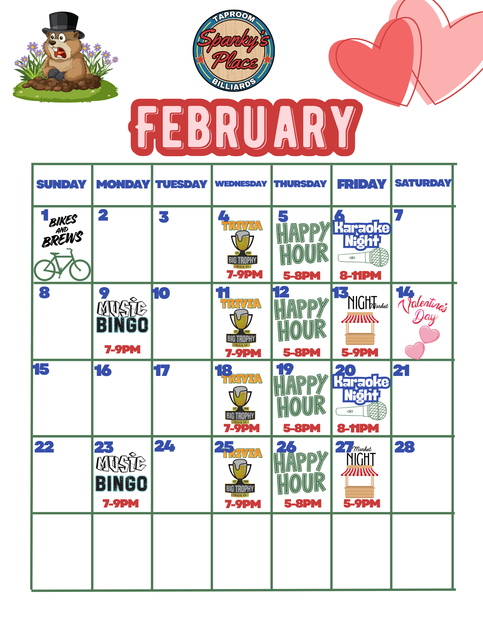 February Events