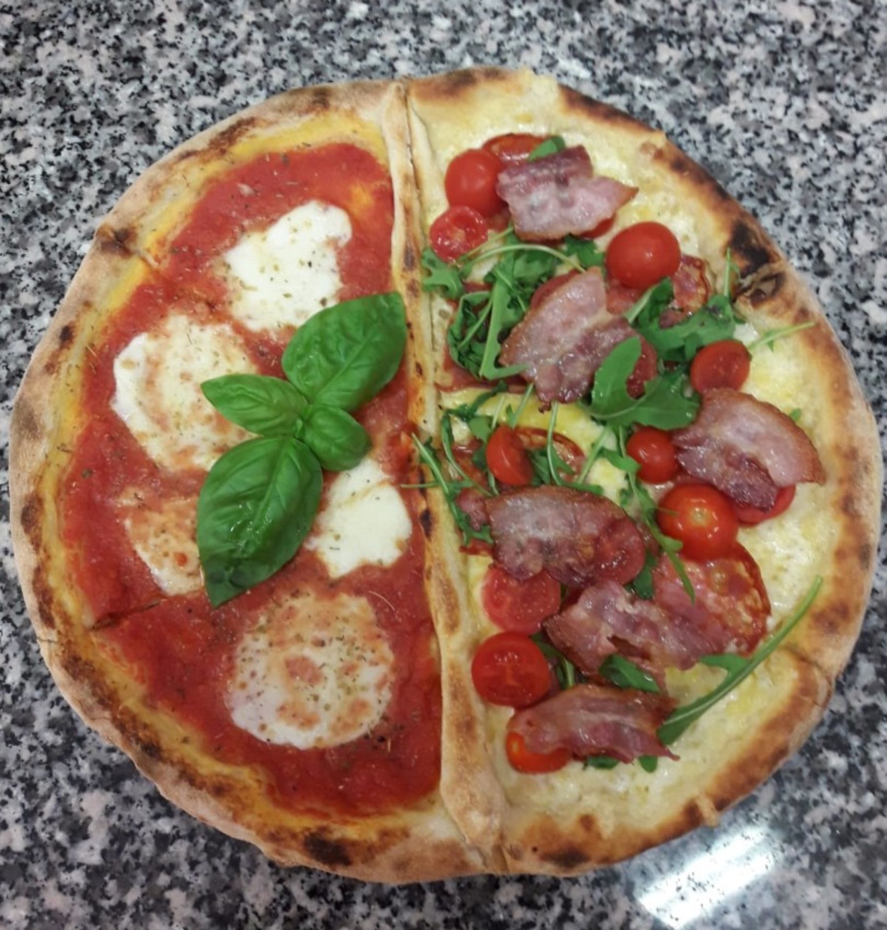 pizza al piatto