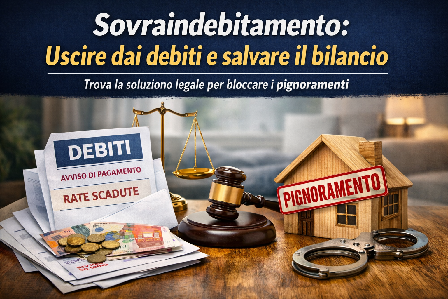 Famiglia in difficoltà finanziaria: debiti, pignoramenti e soluzioni per uscire dal sovraindebitamen